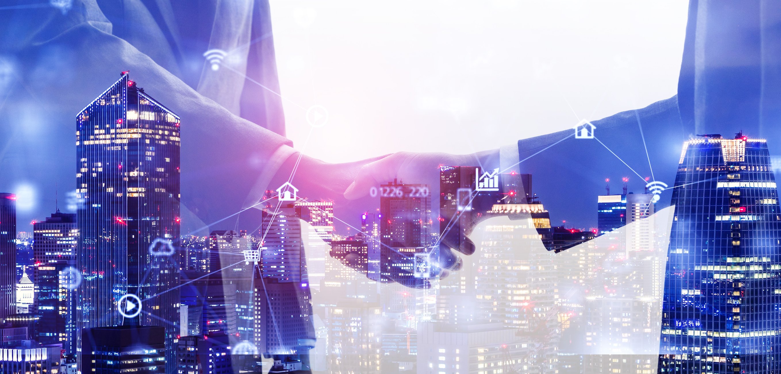 Business network concept. Business meeting. Marketing.